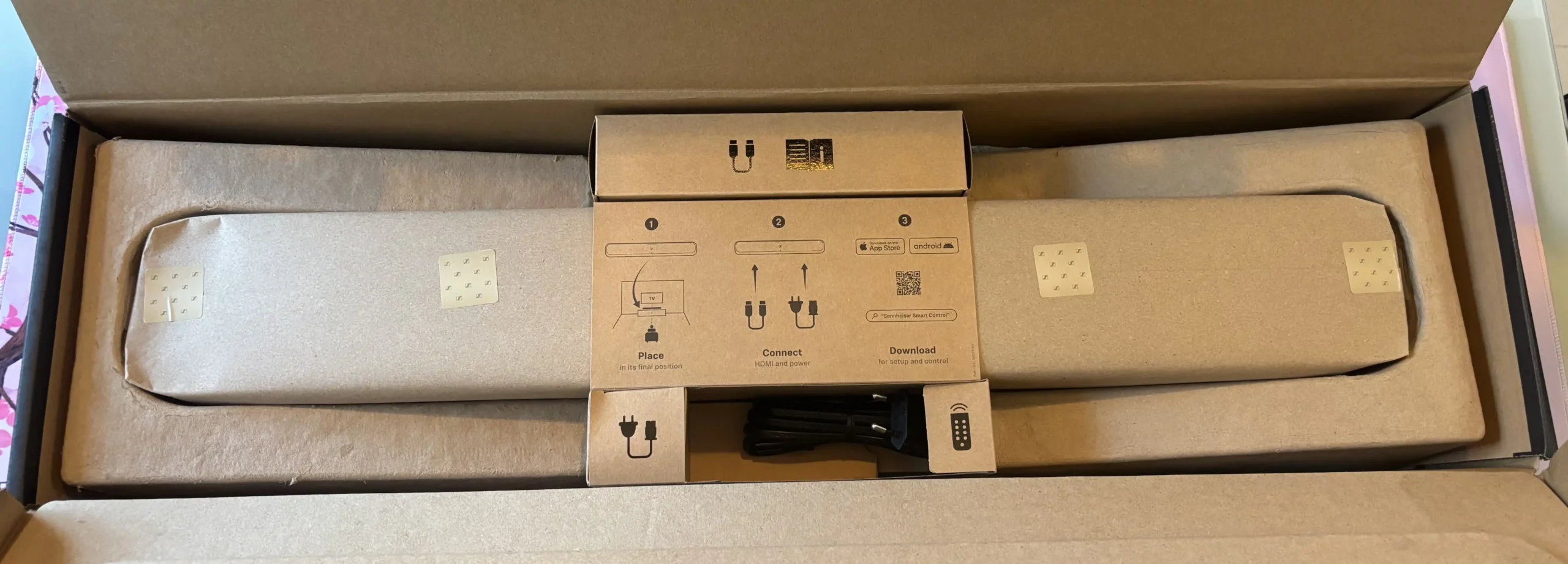 embalaje ambeo mini sennheiser