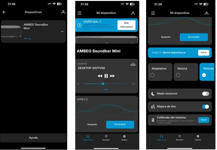 Aplicación Sennheiser Smart Control y configuración