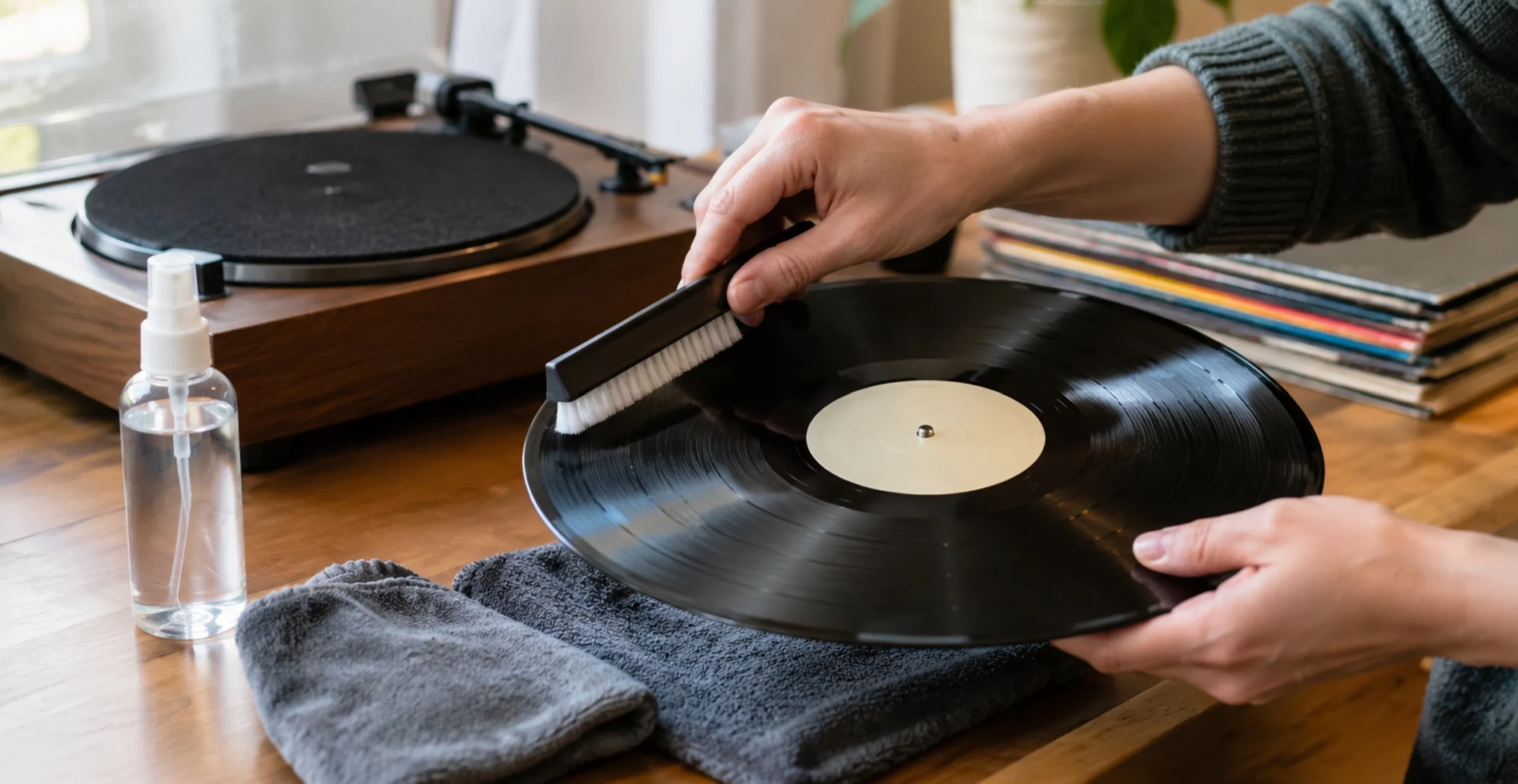How to clean vinyl records without ruining them
